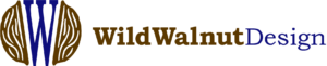 wild walnut design logo with name