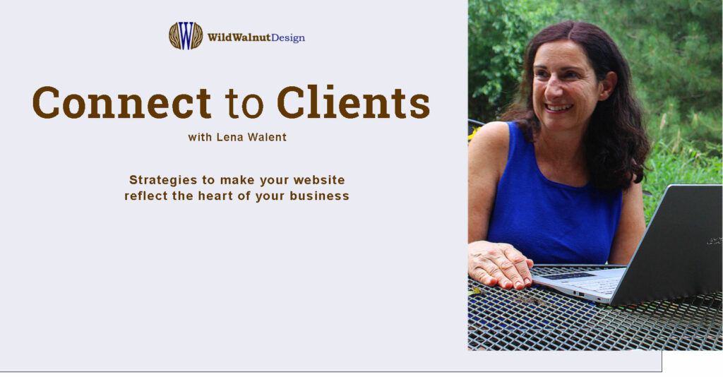 the Wild Walnut Design Facebook group: Connect to Clients